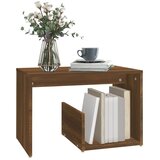  Bočni stolić smeđa boja hrasta 59x36x38 cm konstruirano drvo | Eponuda.ba