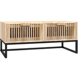 The Living Store Klubska mizica 80x40x35 cm inženirski les in železo - Klubska Mizica, (21421297) | Shoptok.si