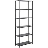 Actona crna metalna biblioteka s 5 polica Acton Newcastle Cijene