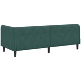  Kutni okvir kreveta Tamnozelena 80 x 200 cm Baršun | shoptok.hr