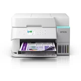L6376 ecotank, print-scan-copy, color, A4, 4800X1200, lan, wi-fi, adf, lcd, duplex print @ scann, white C11CL43404