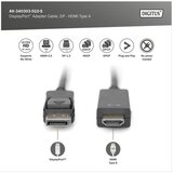 Digitus kabl DisplayPort 1.2 na HDMI 2.0 4K 1m crni | Eponuda.com