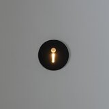 Kanlux 90794 - LED svetlo za stepenište sa senzorom MAGNIK LED/1,7W/230V CCT, crno, okruglo | Eponuda.com