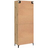  Highboard 2 pcs Umjetnički hrast Konstruirano drvo | shoptok.hr