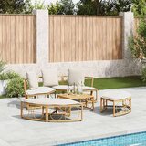 vidaXL Zunanja lounge postelja brez baldahina Poly Rattan | Shoptok.si