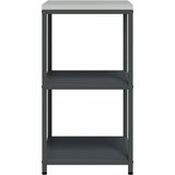  Kuhinjsko skladištenje s policom Antracit 60 x 50 x 92 cm Čelik | shoptok.hr