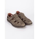 Shelvt Men's brown openwork loafers | Eponuda.ba