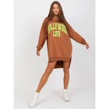 Vikki Sweatshirt-VI-BL-3102.01P-brown-green | shoptok.hr