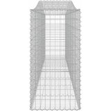  Lučne gabionske košare 9 kom 400x50x100/120cm pocinčano željezo | shoptok.hr