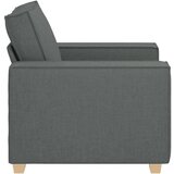 vidaXL Sofa fotelja tamno siva 60 cm tkanina | shoptok.hr
