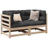 vidaXL 2-dijelni set vrtnih sofa od masivne borovine Cijene