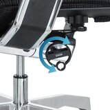 MID.YOU Vrtljivi Stol Genidia, Črna | Shoptok.si