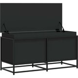 vidaXL Kutija za pohranu s poklopcem 100x40x51,5 cm konstruirano drvo | shoptok.hr
