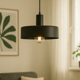  Visilica na sajli ARCANE 1xE27/60W/230V, crne boje | Eponuda.com