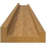  Polica na zidu Zidne 2 pcs Bež 100 x 9 x 3 cm Konstruirano drvo | shoptok.hr