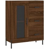 Maison Chic Komoda - Predalnik rjavi hrast 69,5x34x90 cm inženirski les, (21717265) Cene