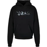 MT Upscale Sweater majica 'Cagedchrome' svijetloplava / crna