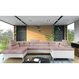 ELTAP Elegantna vienamjenska kutna garnitura Thiago u obliku slova U-Leva-Omega 91, Soft 17 | shoptok.hr