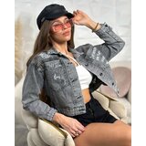 Resti Women's denim jacket with lettering | Shoptok.si