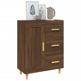  Komoda boja smeđeg hrasta 69,5 x 34 x 90 cm konstruirano drvo | Eponuda.com
