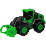  Set poljoprivrednih vozila Zeleni traktori s nastavcima - 4u1 | shoptok.hr