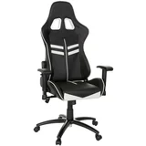 Gaming Stol League Pro, Črna, Bela