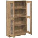 vidaXL Visoka omara artisan hrast 82,5x30,5x185 cm inženirski les | Shoptok.si