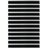  Samoljepljivi pečati za vrata 12 pcs Srebrno 100 cm | shoptok.hr