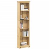 The Living Store Knjižna omara Corona 46x20x170 cm trdna borovina - Knjižna Omara, (21660783) | Shoptok.si