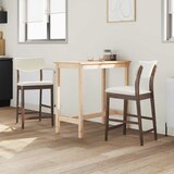  Trpezarijske stolice 2 pcs Svijetlosmeđa 48 x 49 x 95 cm | shoptok.hr