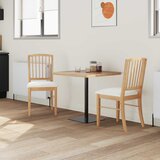  Trpezarijske stolice 2 pcs Prirodna 50 x 52,5 x 91 cm | Eponuda.ba