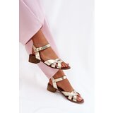 Zazoo Leather sandals on a delicate heel | Shoptok.si