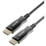 HDMI priključni kabel HDMI A utikač, HDMI A utikač 40.00 m crna C 508-40 ML Ultra HD (4K) HDMI HDMI kabel