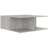 vidaXL Klubska mizica betonsko siva 80x80x31 cm iverna plošča, (20907800) | Shoptok.si