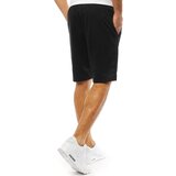 DStreet Krótkie spodenki dresowe męskie czarne | Shoptok.si