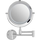 Premier Housewares Kozmetično ogledalo z lučjo/povečevalno (2x povečava) 18x29 cm Cassini – | Shoptok.si
