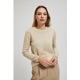 Moodo Sweater with openwork decorations | shoptok.hr