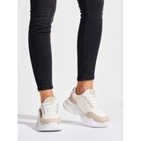 Shelvt Women's cream sneakers | shoptok.hr