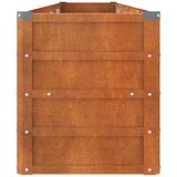  Povišena vrtna gredica boja hrđe 320 x 40 x 45 cm čelik COR-TEN | shoptok.hr