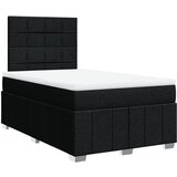 Maison Chic Box spring postelja - Vzmetna postelja z vzmetnico črn 120x200 cm blago SL11410, (21882641) | Shoptok.si