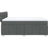 vidaXL Okvir kreveta s oprugama i madrac svjetlosivi 160x200cm tkanina | shoptok.hr