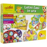 Lisciani Letni časi in ura Cene