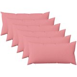  Presvlaka za jastuk 6 kom. HEERLEN Ružičasta 40 x 80 cm Tkanina | shoptok.hr