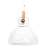  Industrijska viseća svjetiljka 25 W bijela okrugla 40 cm E27 | shoptok.hr