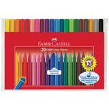 Flomastri Faber-Castell Grip, 20 kosov