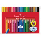 Faber-Castell Grip trokutasti set glastih flomastera, 20 boja | shoptok.hr