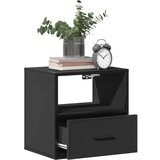 vidaXL Zidni noćni ormarić crni 40x31x39,5 cm | shoptok.hr