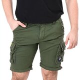 Alpha Industries Muški šorc Crew Patch, Zeleni | Eponuda.com