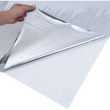 Solarna folija 3 kosi statična odsevni učinek srebrna PVC | Shoptok.si