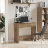  Radni stol boja artisian hrast 80x40x75cm od konstruiranog drva | shoptok.hr